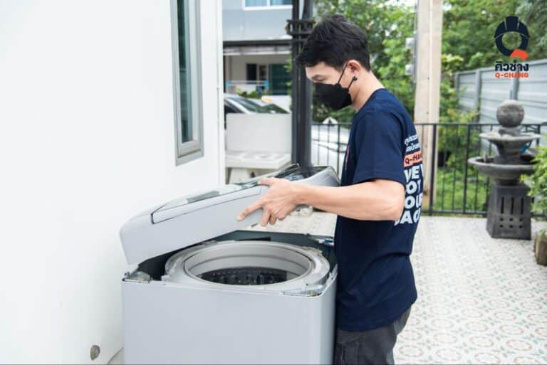 วิธีการล้างเครื่องซักผ้าฝาหน้าและฝาบน แตกต่างกันอย่างไร ควรล้างให้ถูกต้อง ป้องกันเชื้อโรคสะสม